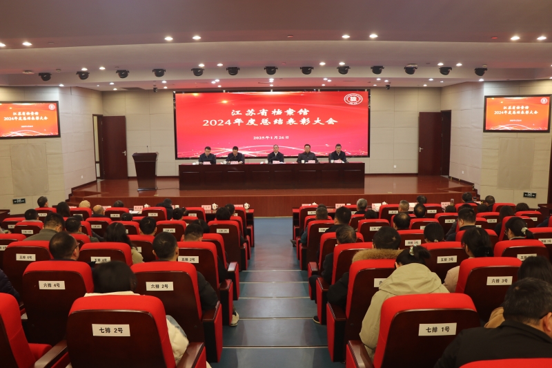 干字當頭強信心 蘭臺筑夢續華章——江蘇省檔案館召開2024年度總結表彰大會
